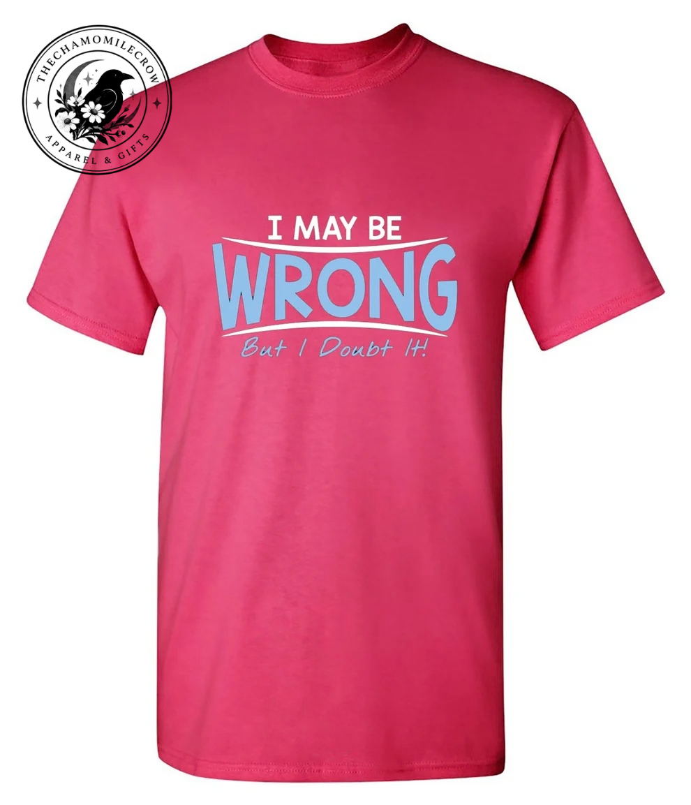 I May Be Wrong But I Doubt It